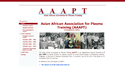 Desktop Screenshot of aaapt.org