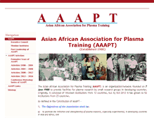 Tablet Screenshot of aaapt.org